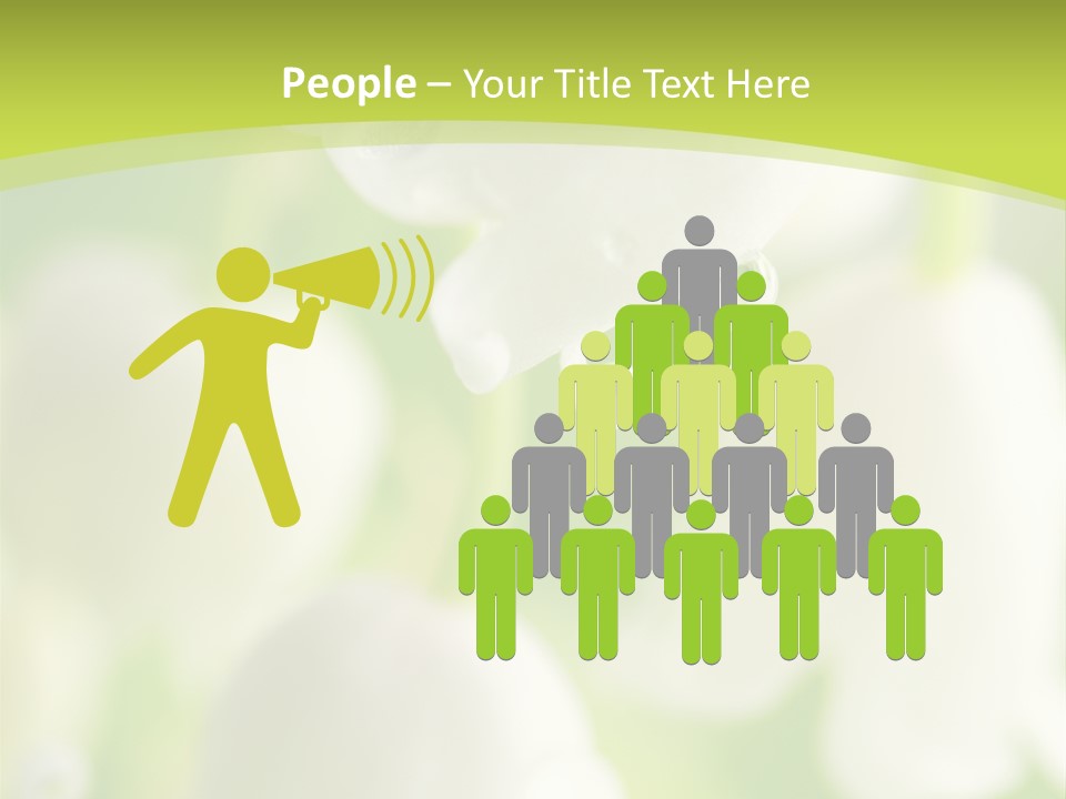 White Fragility Drop PowerPoint Template