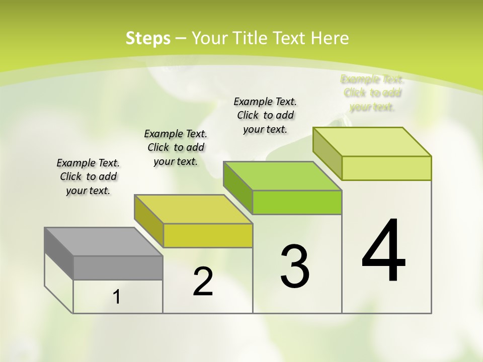 White Fragility Drop PowerPoint Template