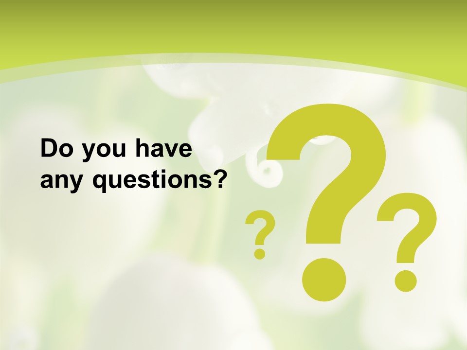 White Fragility Drop PowerPoint Template