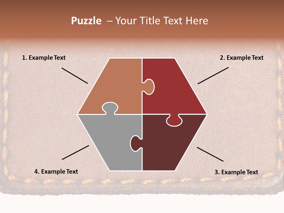 Wear Seam Tag PowerPoint Template