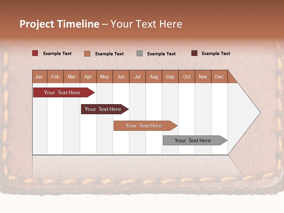 Wear Seam Tag PowerPoint Template