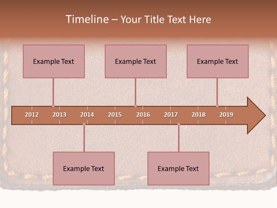 Wear Seam Tag PowerPoint Template