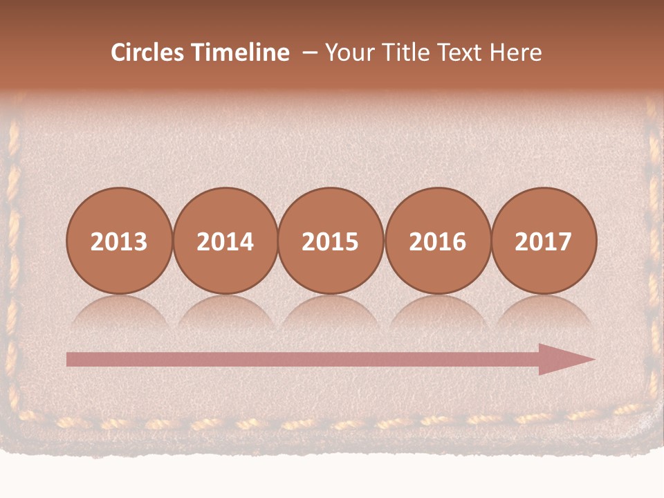 Wear Seam Tag PowerPoint Template