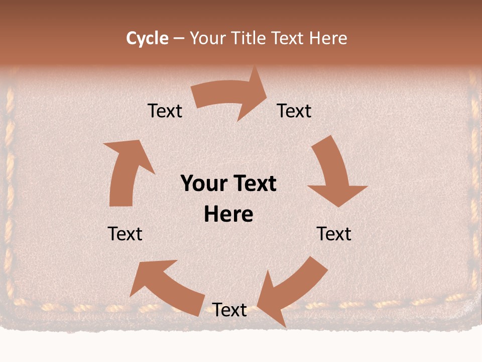 Wear Seam Tag PowerPoint Template