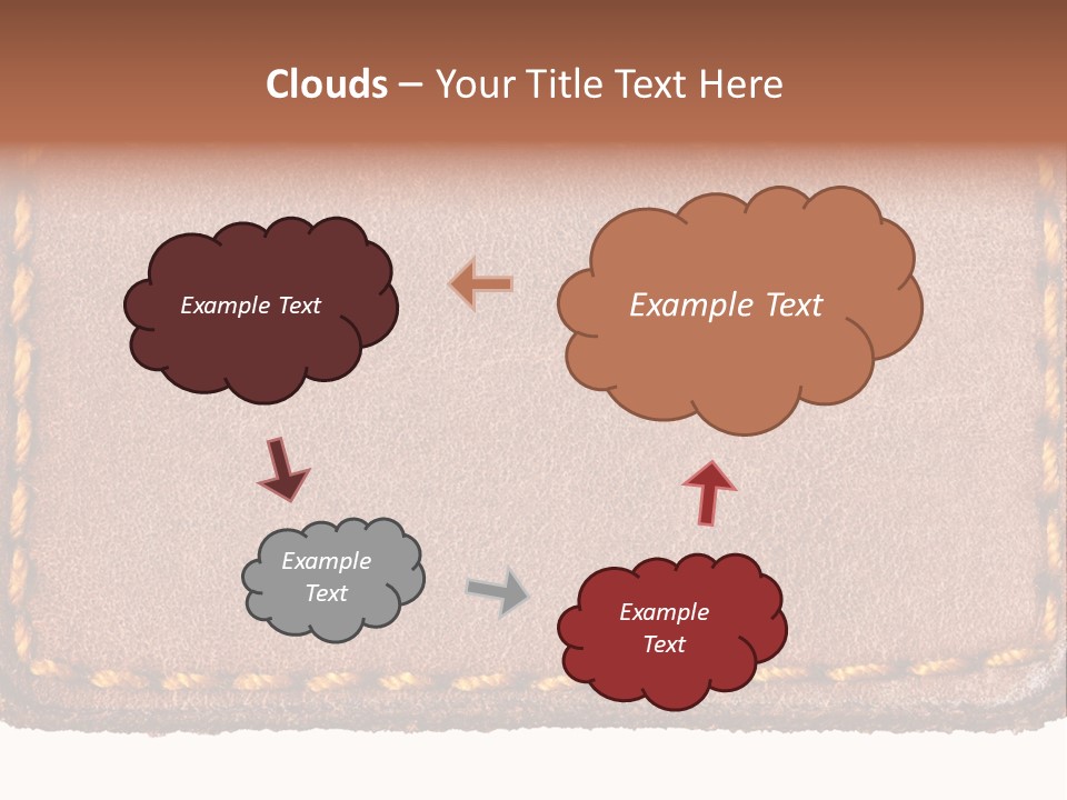 Wear Seam Tag PowerPoint Template