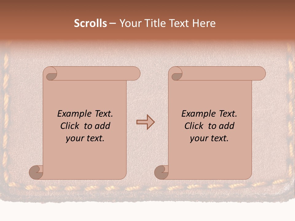 Wear Seam Tag PowerPoint Template