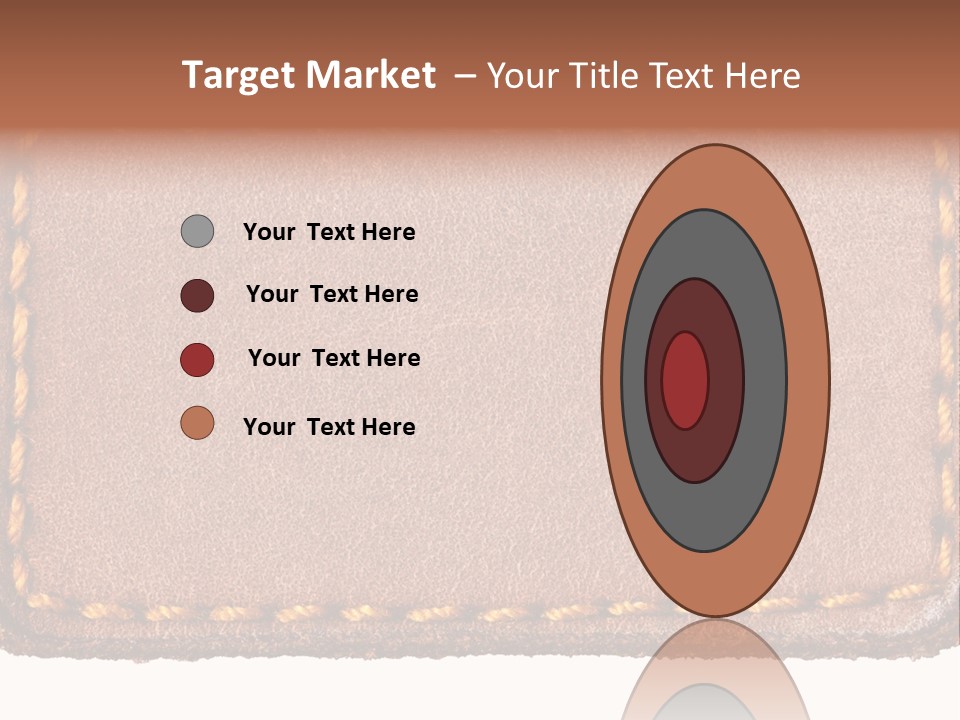 Wear Seam Tag PowerPoint Template