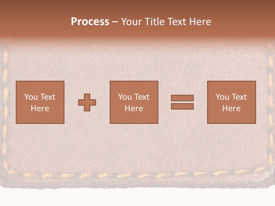 Wear Seam Tag PowerPoint Template