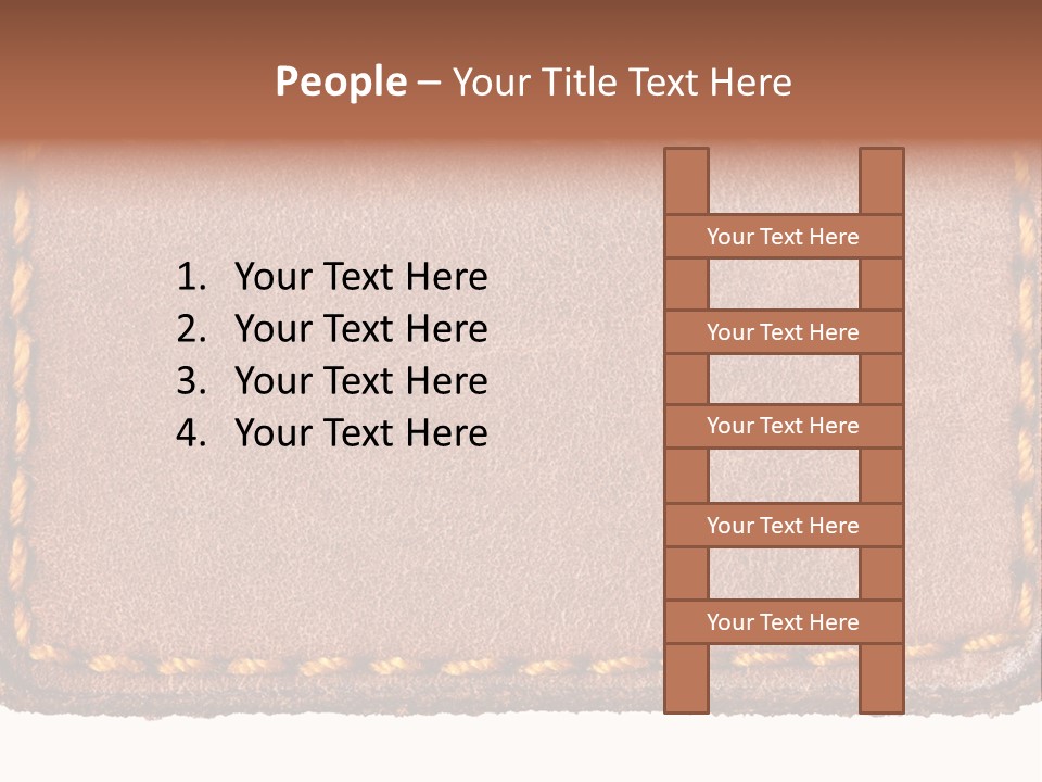 Wear Seam Tag PowerPoint Template