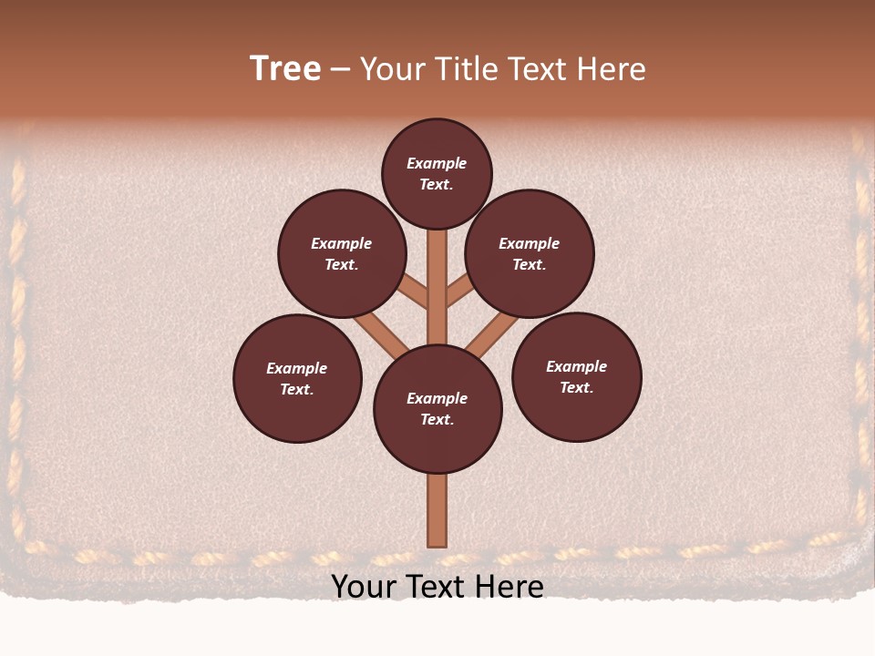 Wear Seam Tag PowerPoint Template