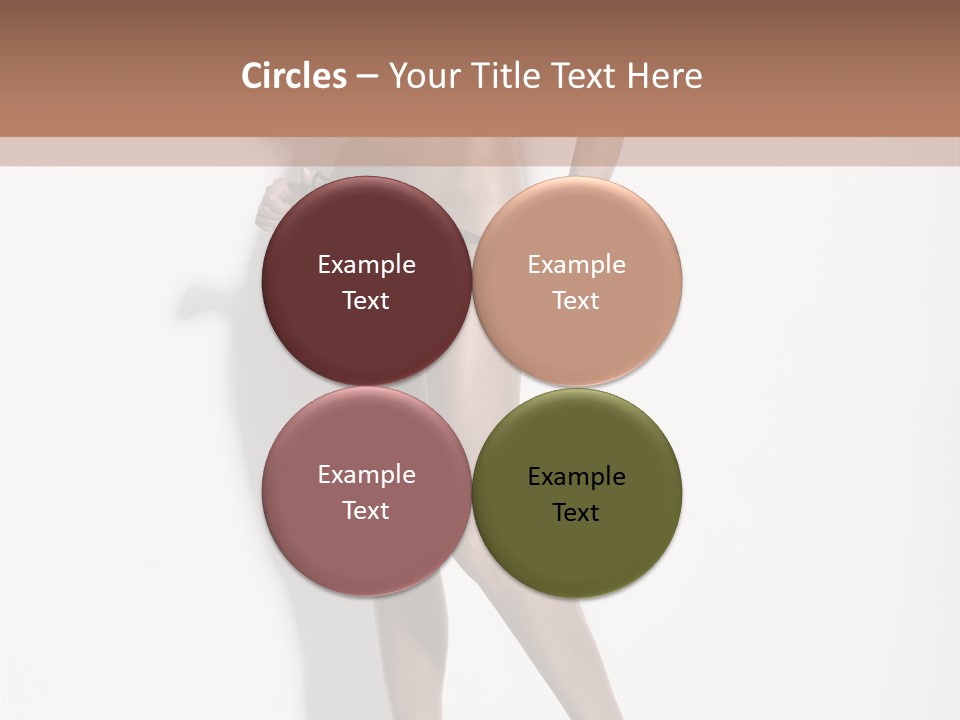 Young Human Boobs PowerPoint Template