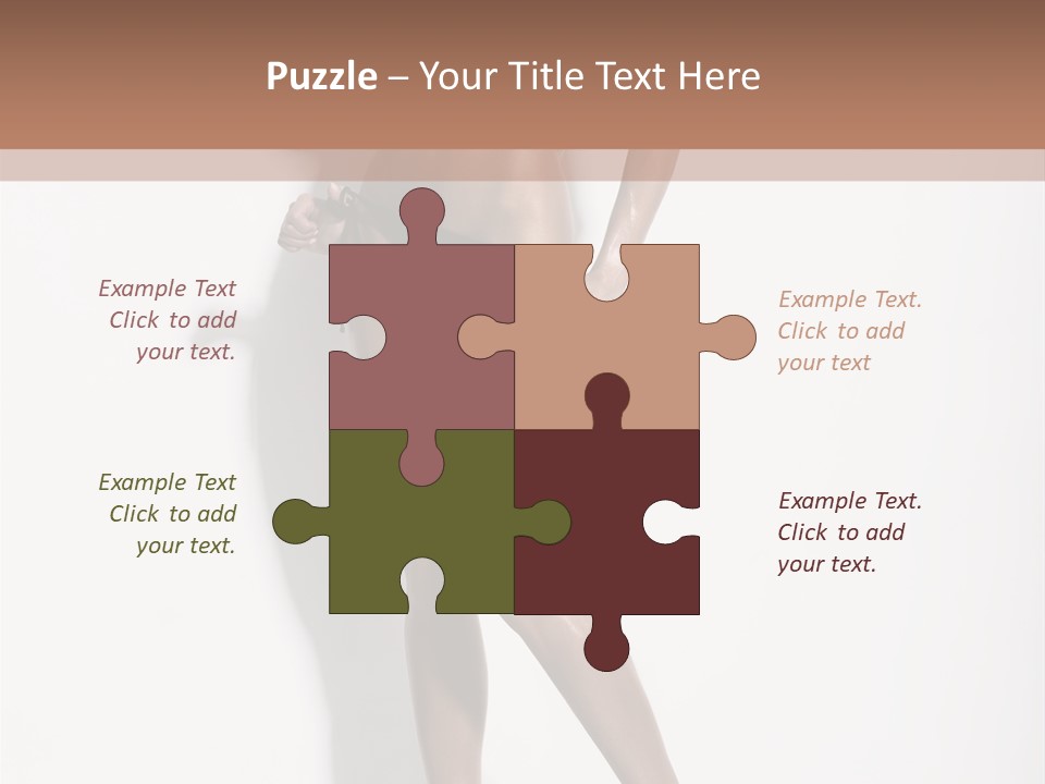 Young Human Boobs PowerPoint Template