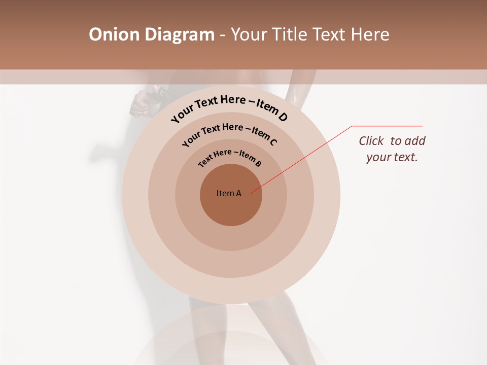 Young Human Boobs PowerPoint Template