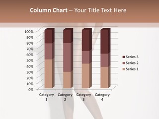 Young Human Boobs PowerPoint Template