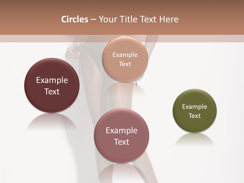 Young Human Boobs PowerPoint Template