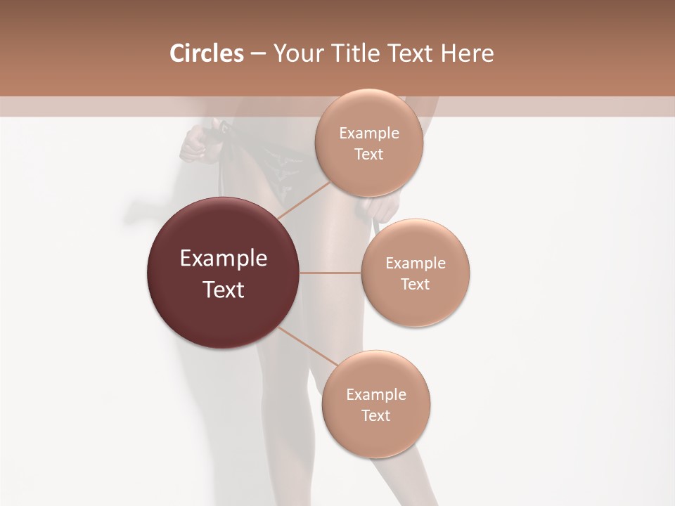 Young Human Boobs PowerPoint Template