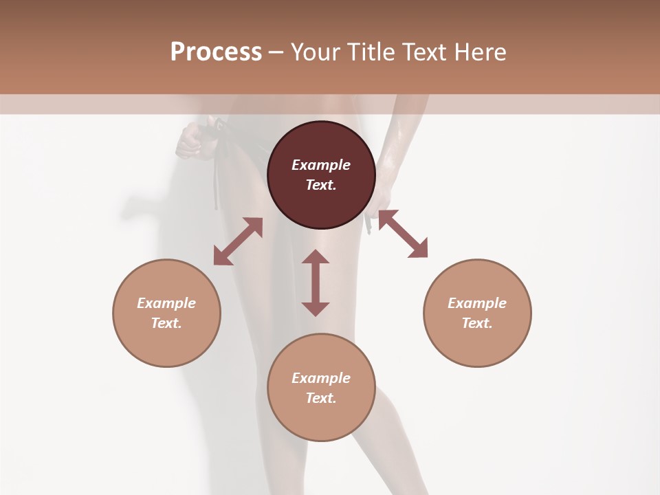 Young Human Boobs PowerPoint Template
