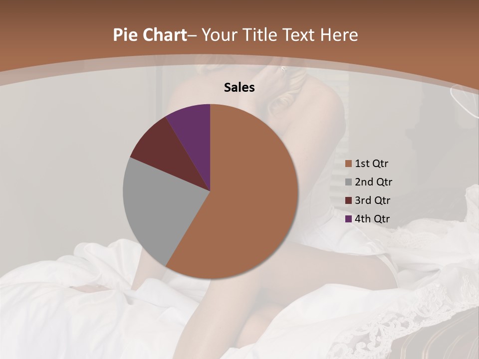 Bed Corset Satin PowerPoint Template