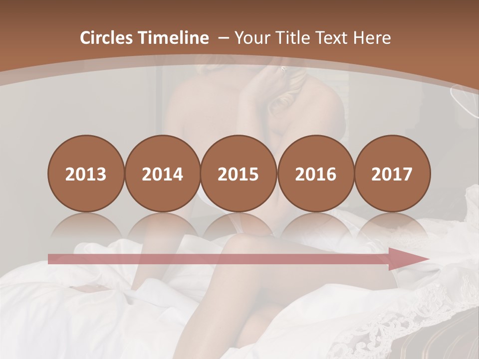 Bed Corset Satin PowerPoint Template