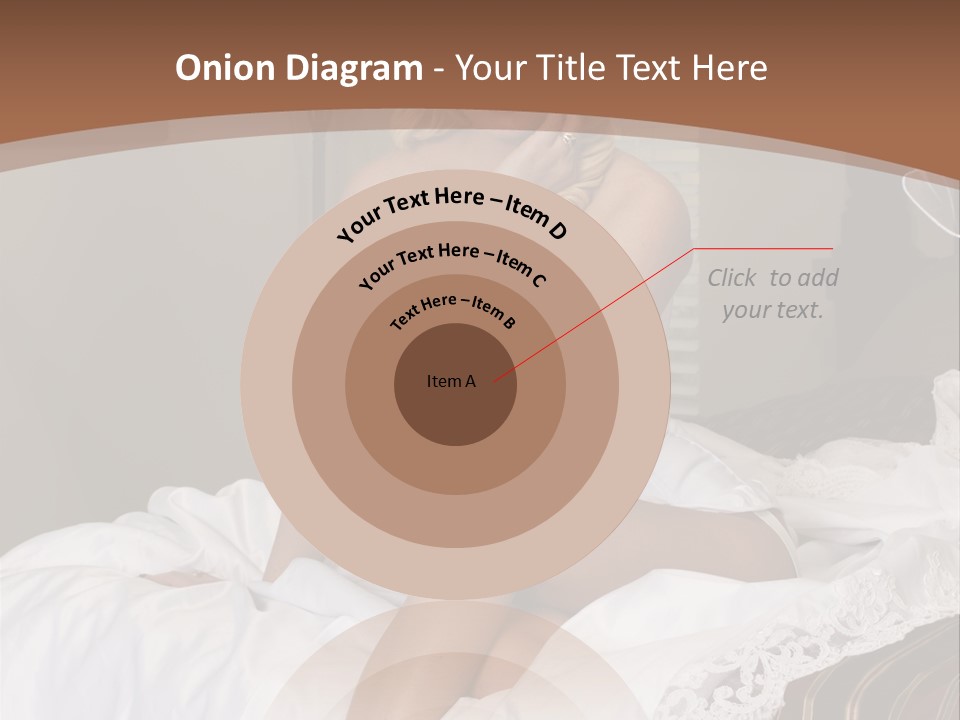 Bed Corset Satin PowerPoint Template