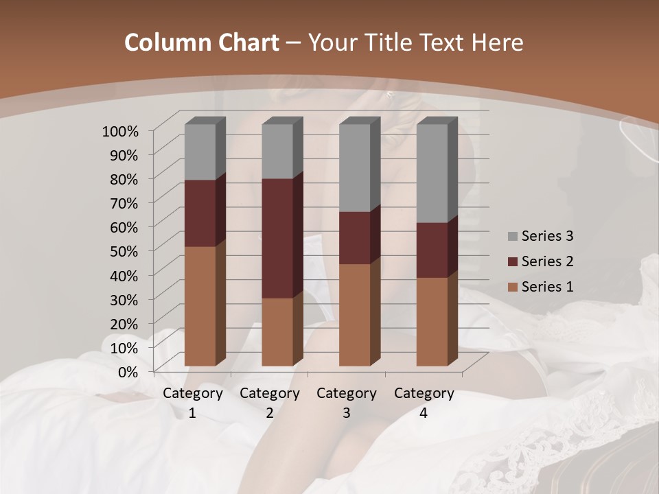 Bed Corset Satin PowerPoint Template