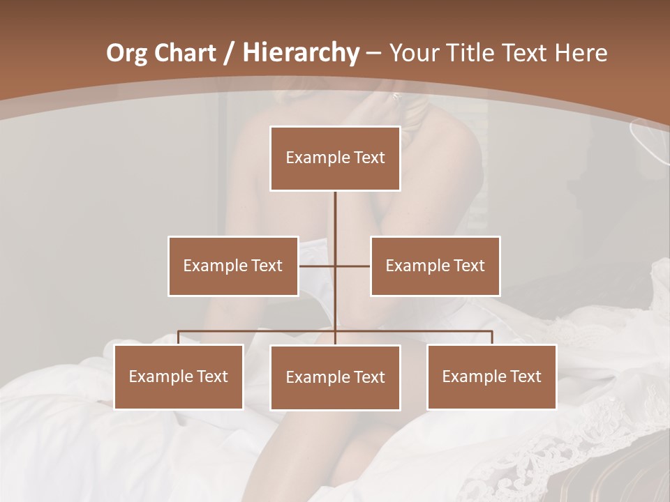 Bed Corset Satin PowerPoint Template