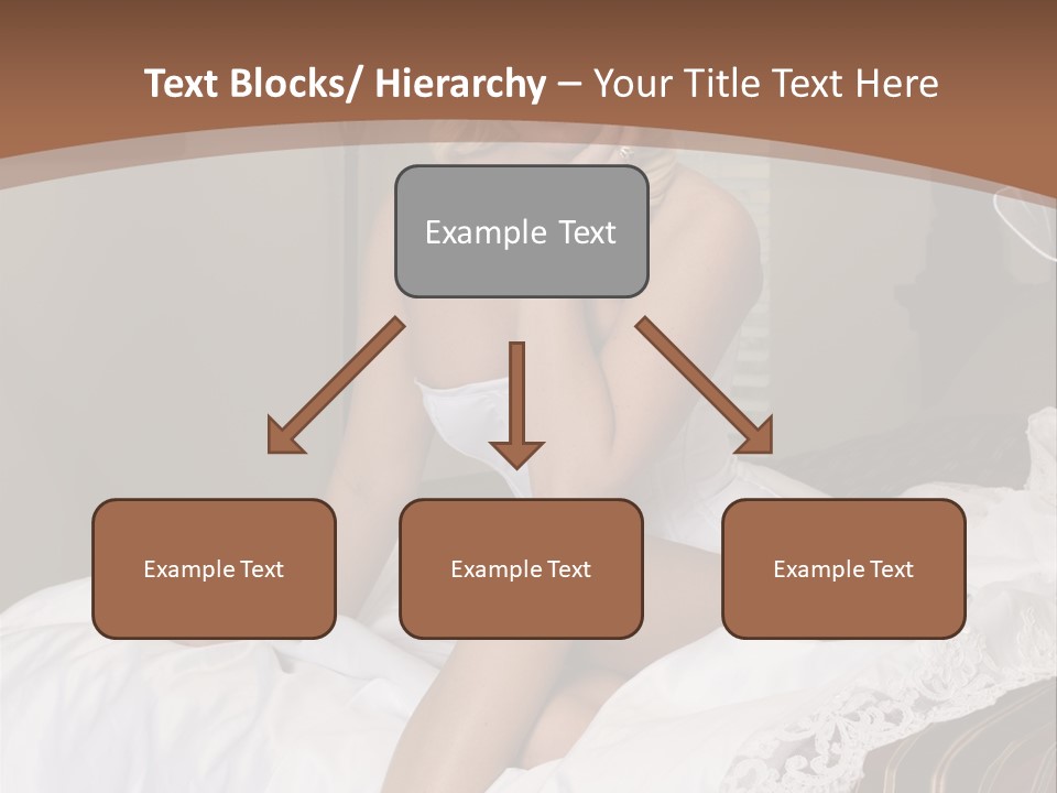 Bed Corset Satin PowerPoint Template