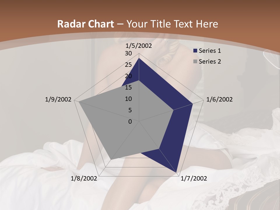 Bed Corset Satin PowerPoint Template