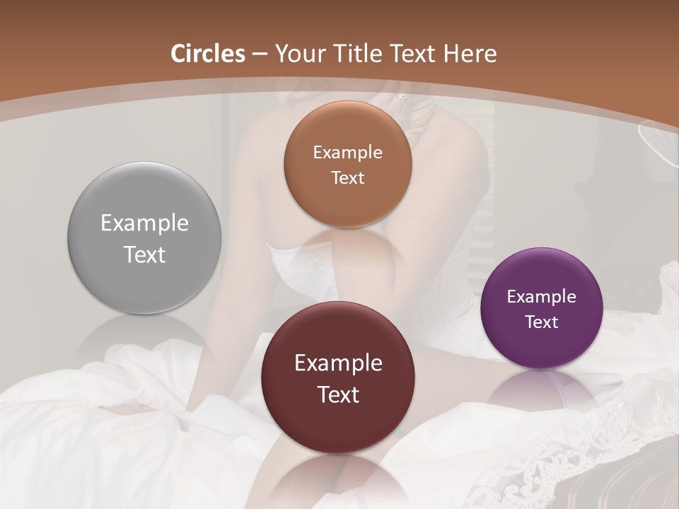 Bed Corset Satin PowerPoint Template