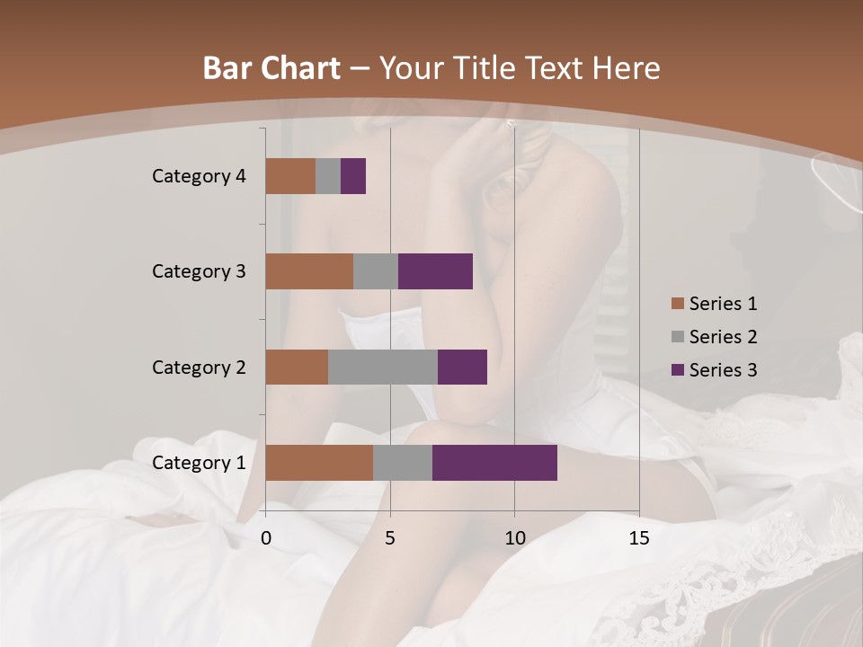 Bed Corset Satin PowerPoint Template