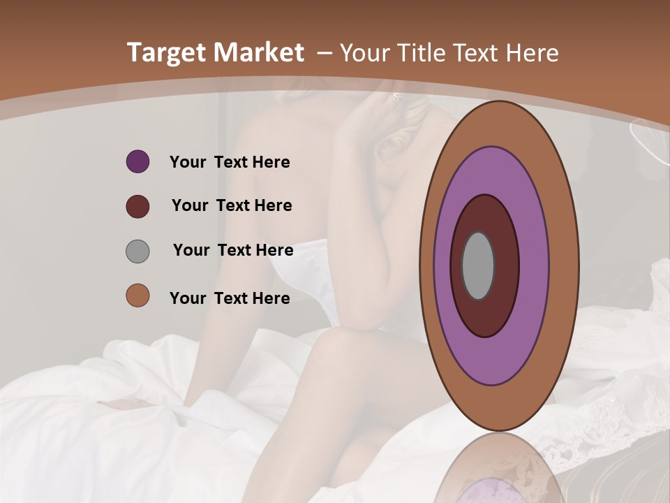 Bed Corset Satin PowerPoint Template