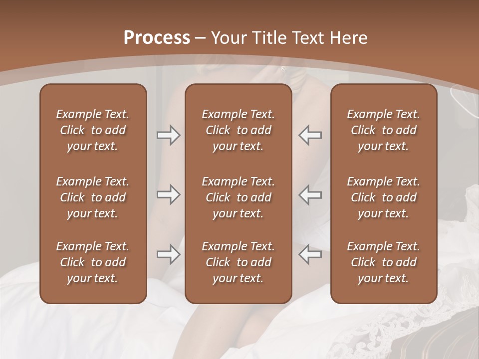 Bed Corset Satin PowerPoint Template