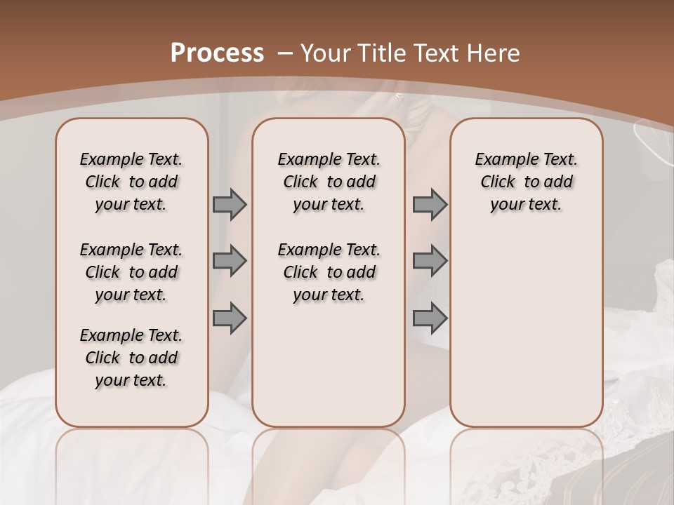Bed Corset Satin PowerPoint Template
