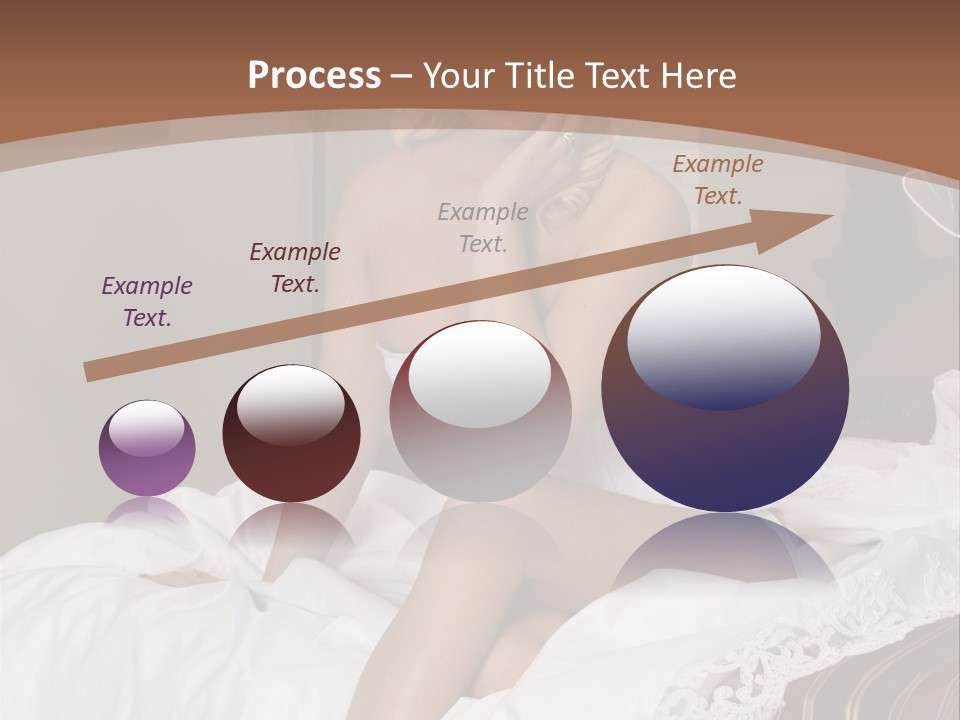 Bed Corset Satin PowerPoint Template