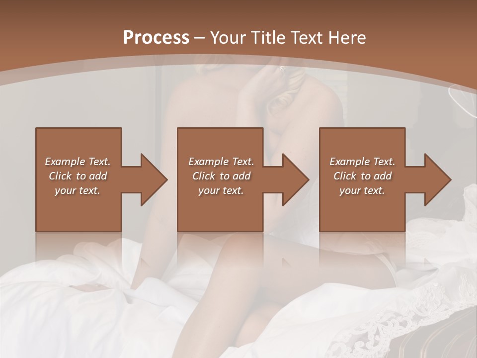 Bed Corset Satin PowerPoint Template