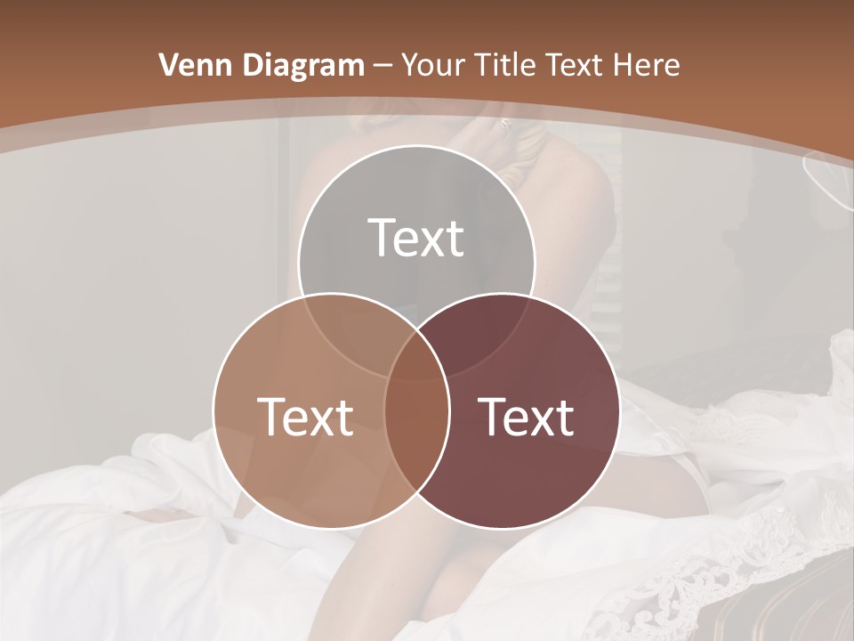 Bed Corset Satin PowerPoint Template