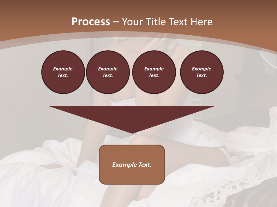 Bed Corset Satin PowerPoint Template