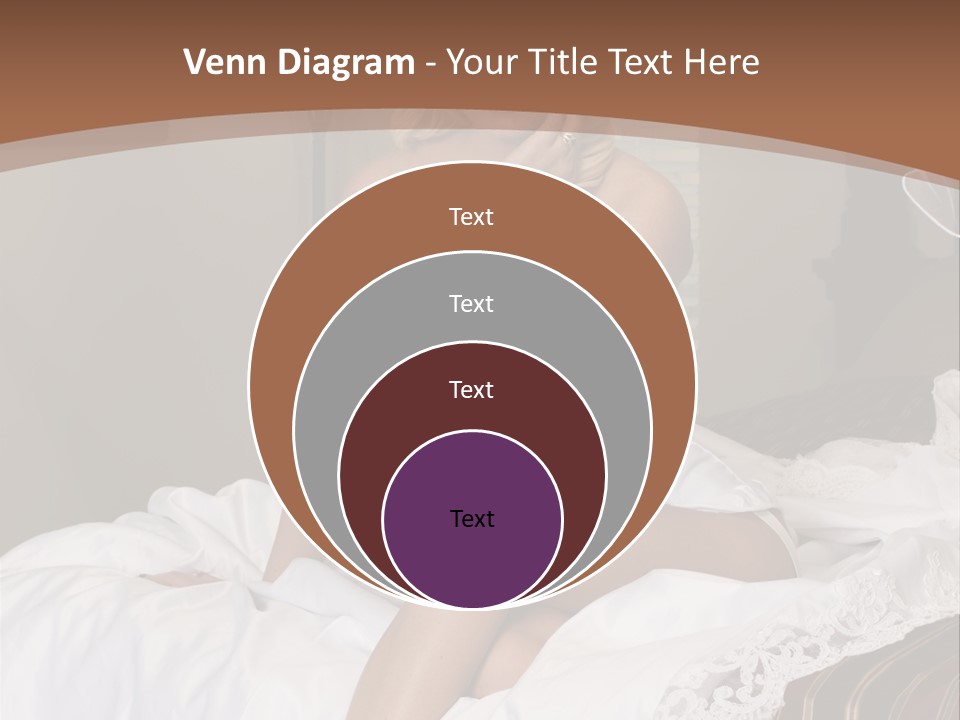 Bed Corset Satin PowerPoint Template