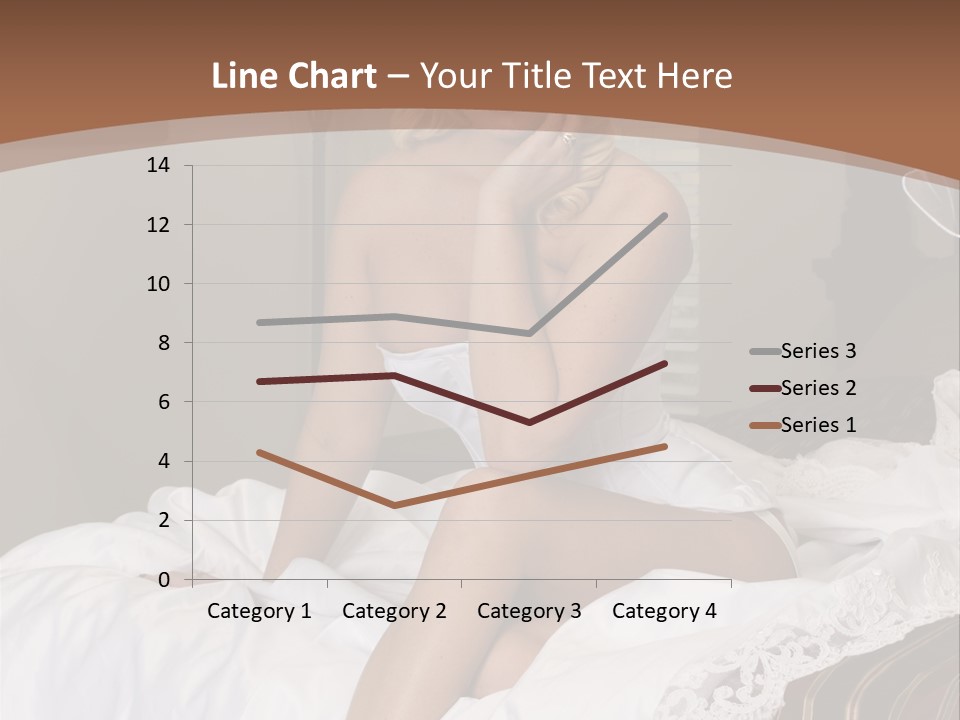 Bed Corset Satin PowerPoint Template