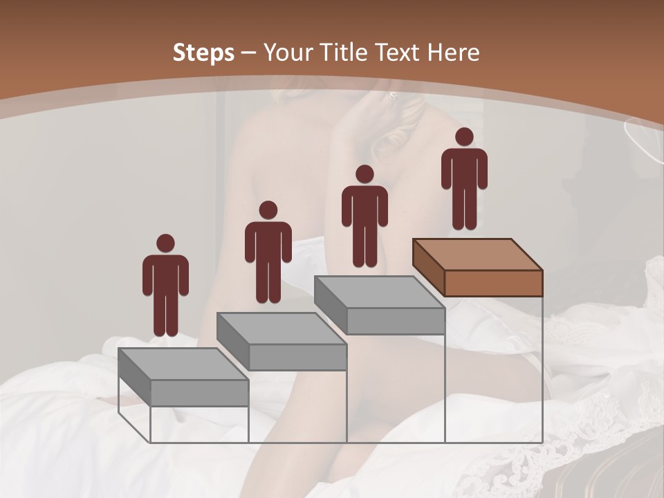 Bed Corset Satin PowerPoint Template