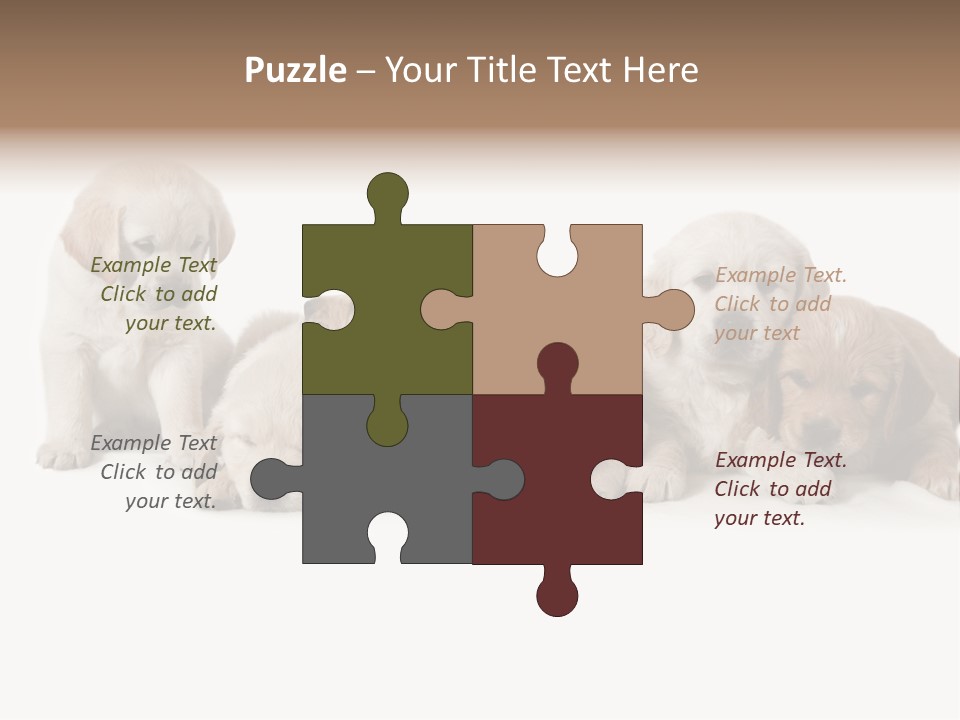 Mammal Portrait Retriever PowerPoint Template