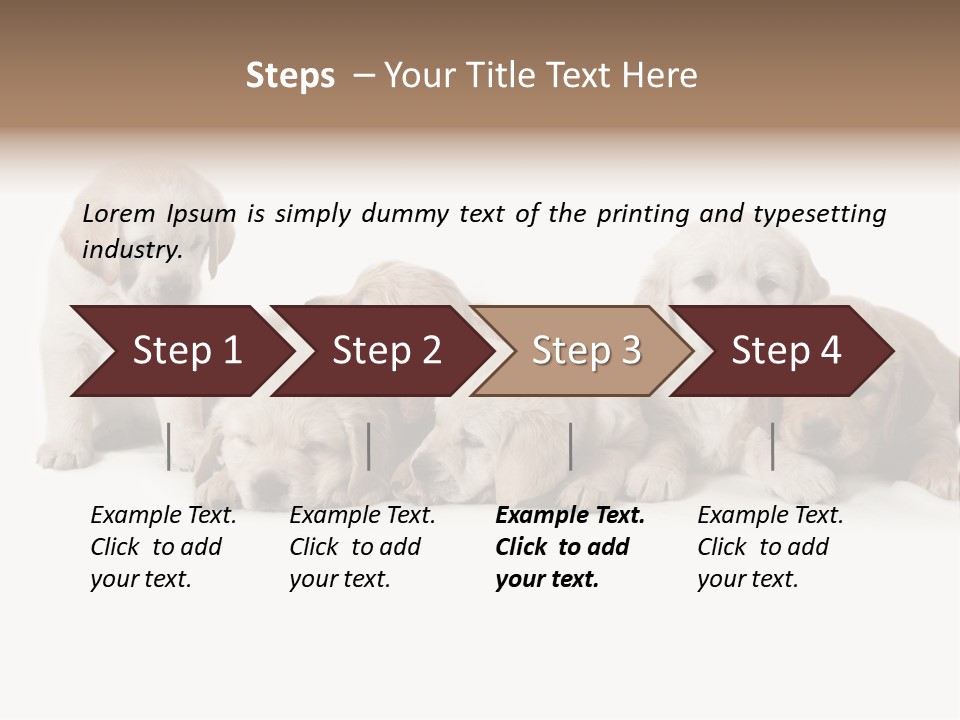 Mammal Portrait Retriever PowerPoint Template