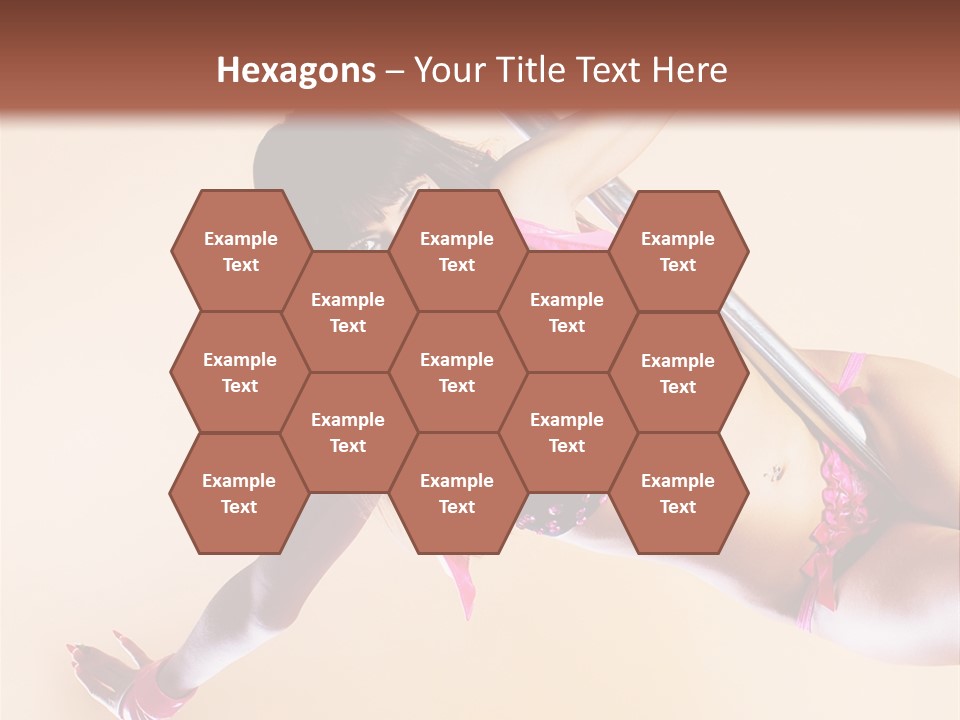 Only Temptation Beautiful PowerPoint Template