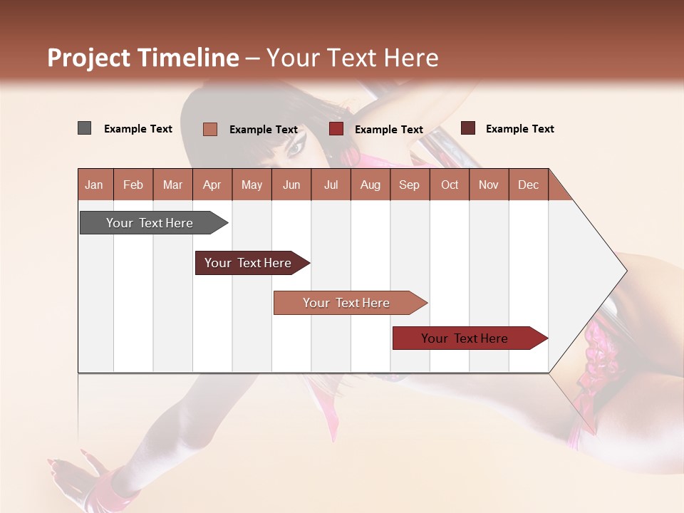 Only Temptation Beautiful PowerPoint Template