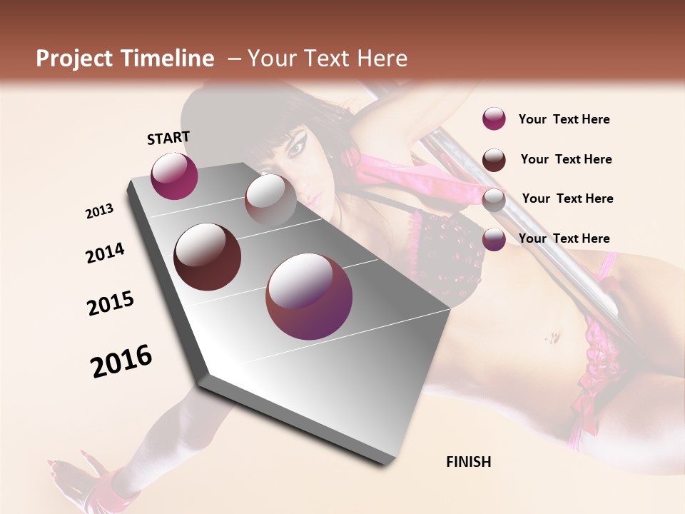 Only Temptation Beautiful PowerPoint Template