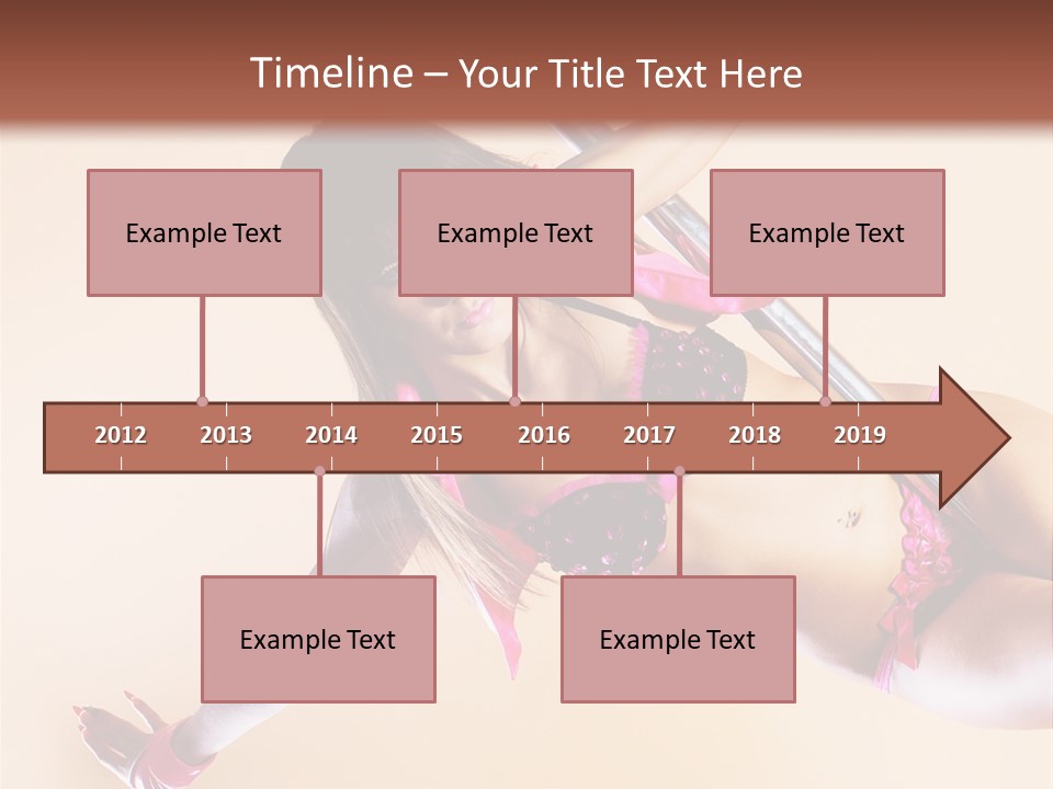 Only Temptation Beautiful PowerPoint Template