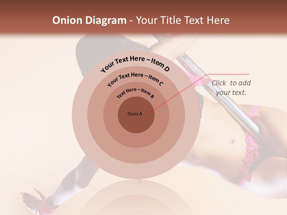 Only Temptation Beautiful PowerPoint Template