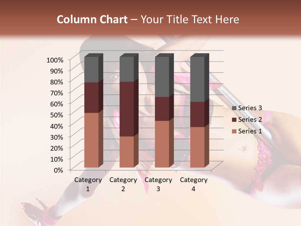 Only Temptation Beautiful PowerPoint Template