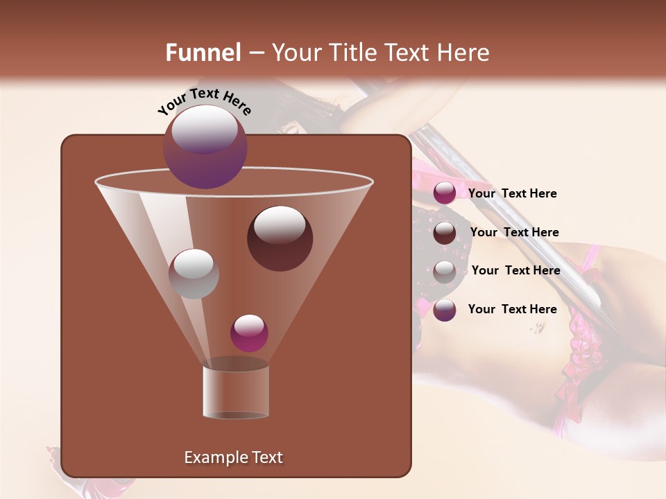 Only Temptation Beautiful PowerPoint Template