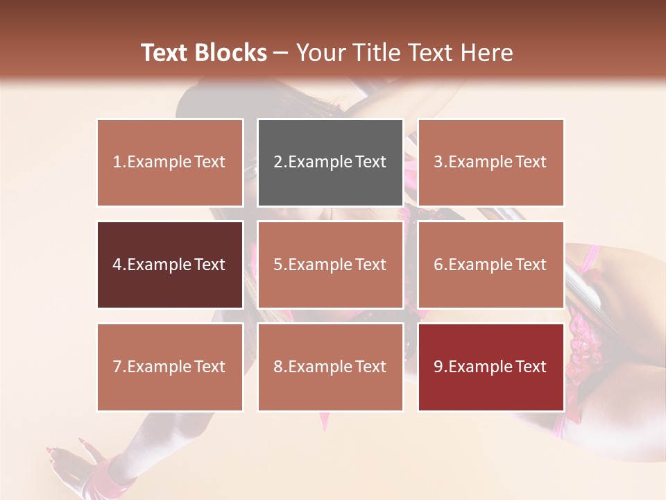 Only Temptation Beautiful PowerPoint Template